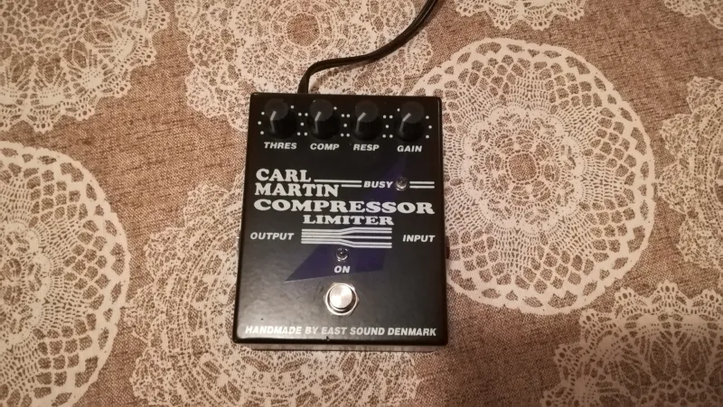 Carl Martin CompressorLimiter Efecto