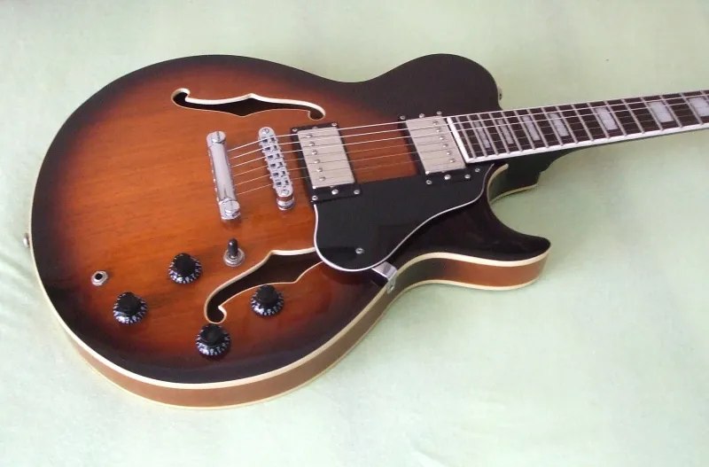 Egyedi készítésű Félüreges Electric guitar
