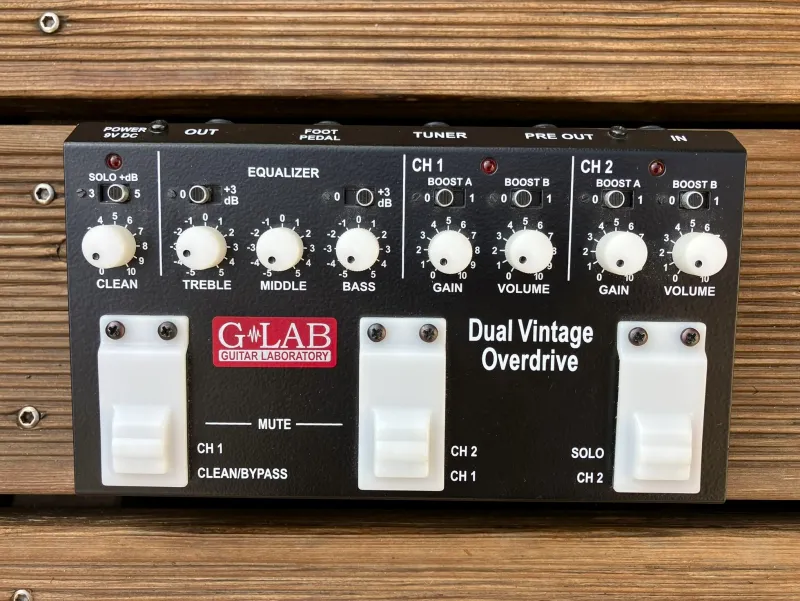 G lab Dual Vintage Overdrive Overdrive