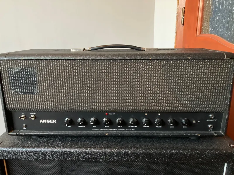Mákosamp Anger Cabezal de amplificador de guitarra