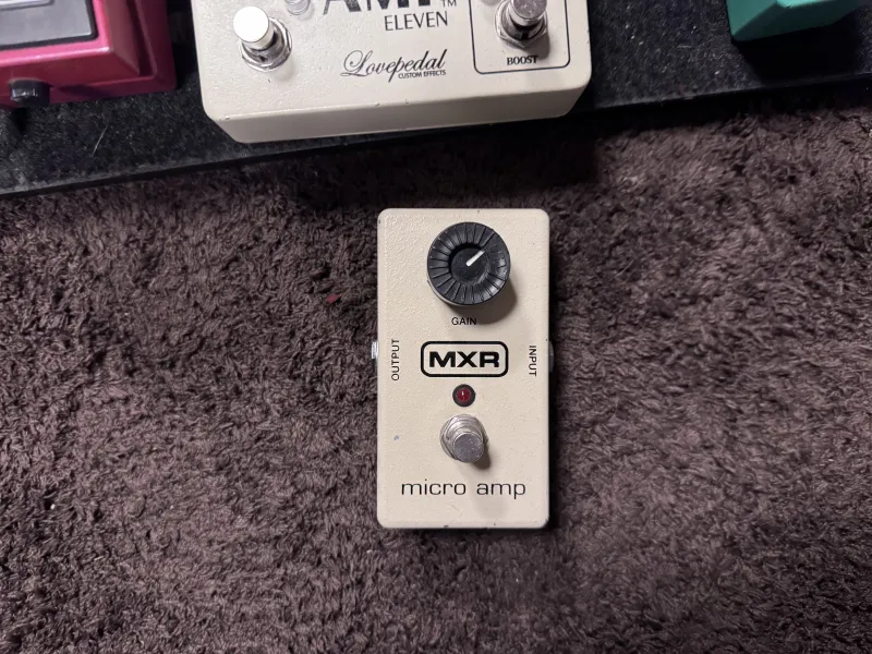 MXR Micro Amp Pedal