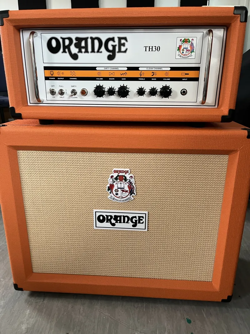 Orange TH30 fej + PPC212 OB láda Amplifier head and cabinet