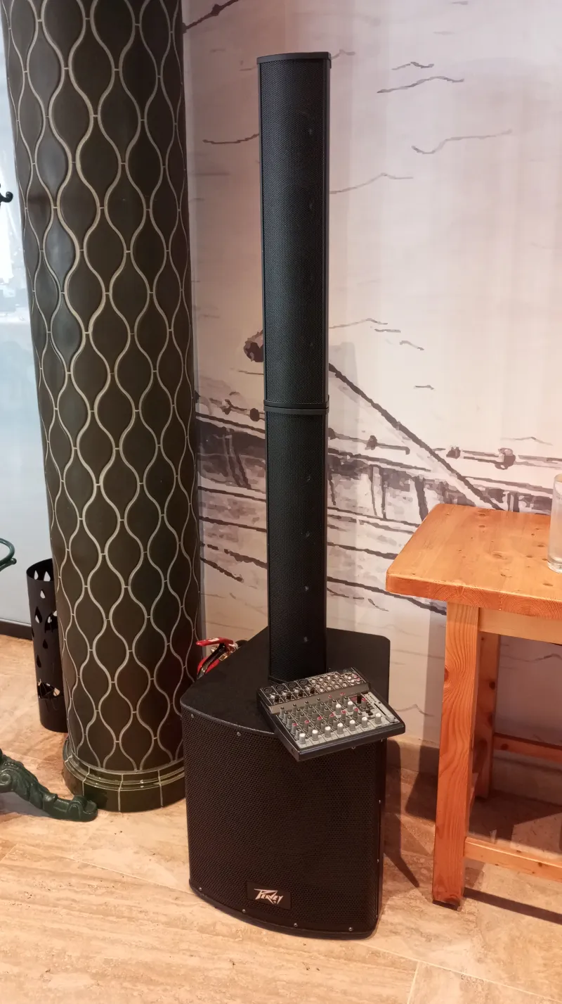 Peavey P2 Aktívny prepínač frekvencií