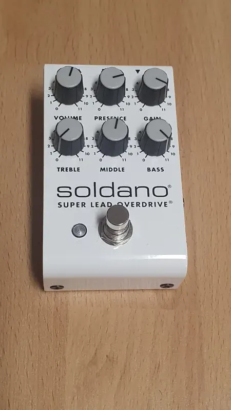 Soldano SLO Overdrive pedál Effect pedal