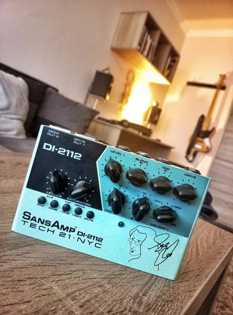 TECH 21 DI-2112 Pedal de bajo