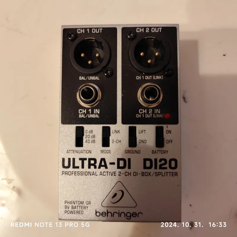 Behringer ULTRA DI20 Splitter