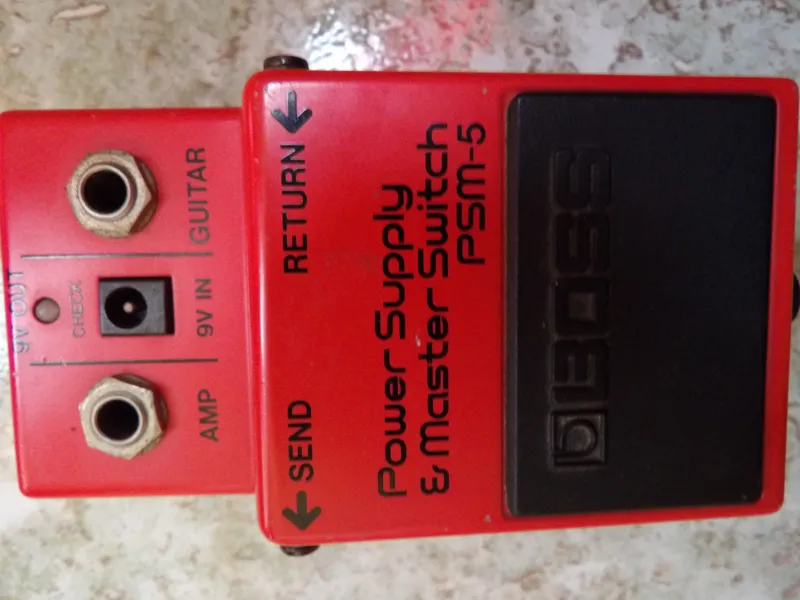 BOSS PSM-5 Power Supply Master Switch JAPÁN Efektový pedál