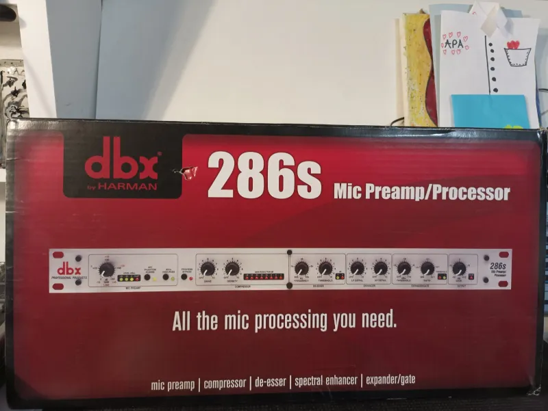 DBX 286S Mikrofonerősítő
