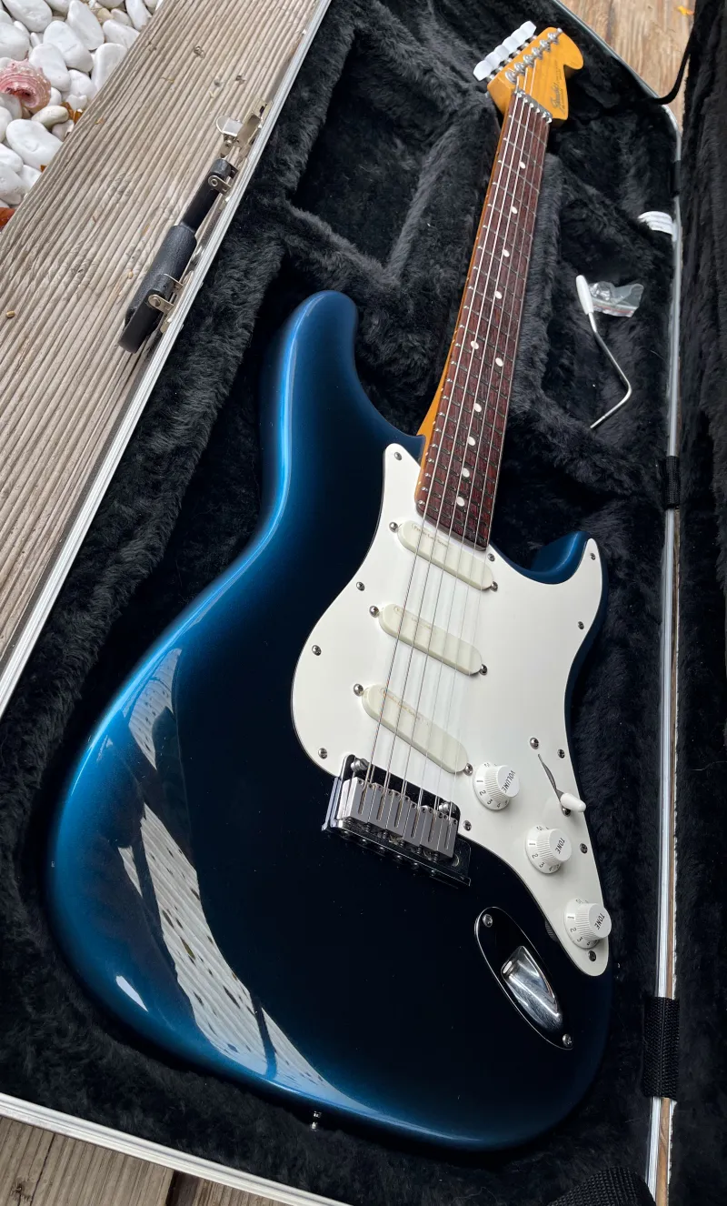 Fender Stratocaster US PLUS 1991 Blue pearl burst Electric guitar