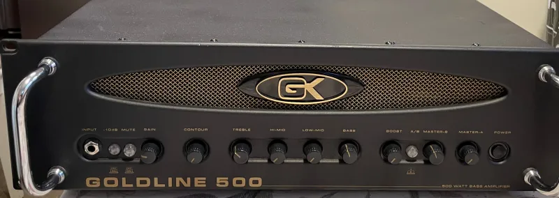  GOLDLINE 500 Basszuserősítő-fej
