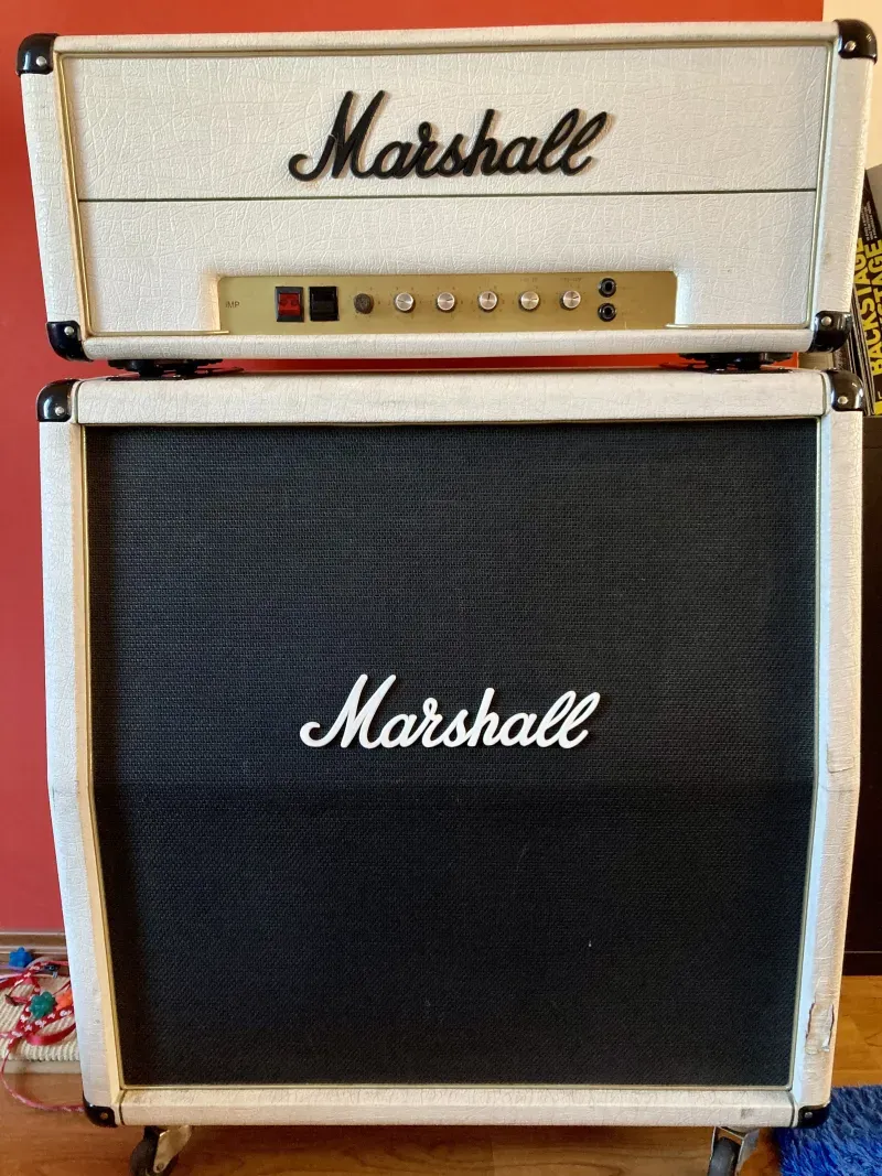 Marshall MK II Lead White 1978 Gitarový zosilňovač