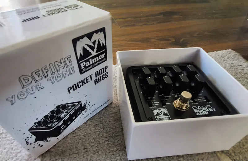 Palmer BASS Pocket Amp Efecto de bajo