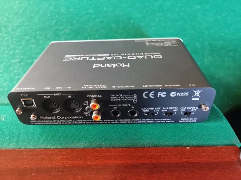 Roland Roland Quad Capture usb külső hangkártya Külső hangkártya