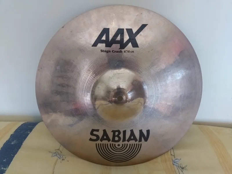 Sabian AAX 16 Stage Crash brilliant finish Platillo