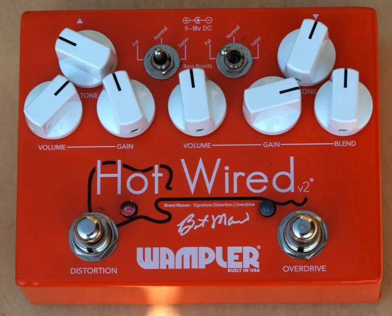 Wampler Hot Wired V2 Brent Mason Verzerrer