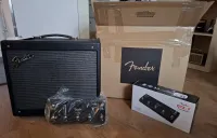 Fender Mustang GTX50 with GTX-7 footswitch