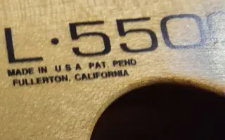 G&L L5500 U.S.A. G&L L5500 U.S.A.
