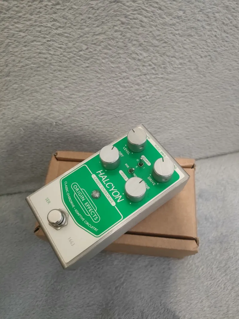 Origin Effects Halcyon green overdrive Effekt pedál