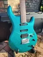 Music Man Luke III HSS Ocean Sparkle