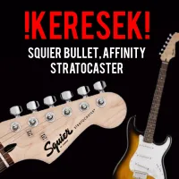 Squier KERESEK Bullet , Affinity stratocaster E-Gitarre - akosgosztom [Yesterday, 10:35 pm]