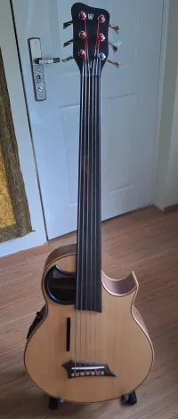 Warwick Warwick Alien 6 NT FL Fretless akusztikus 6 huros Akustická basgitara - Andras [November 18, 2024, 7:57 pm]