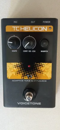 TC Helicon Voicetone T1 EQ, hangszín, kompresszor, De-esser Vocal multi-effects - BaZo [Today, 5:52 pm]