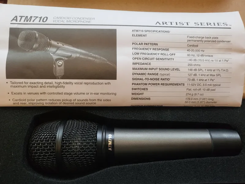Audio-Technica ATM710 Mikrofon
