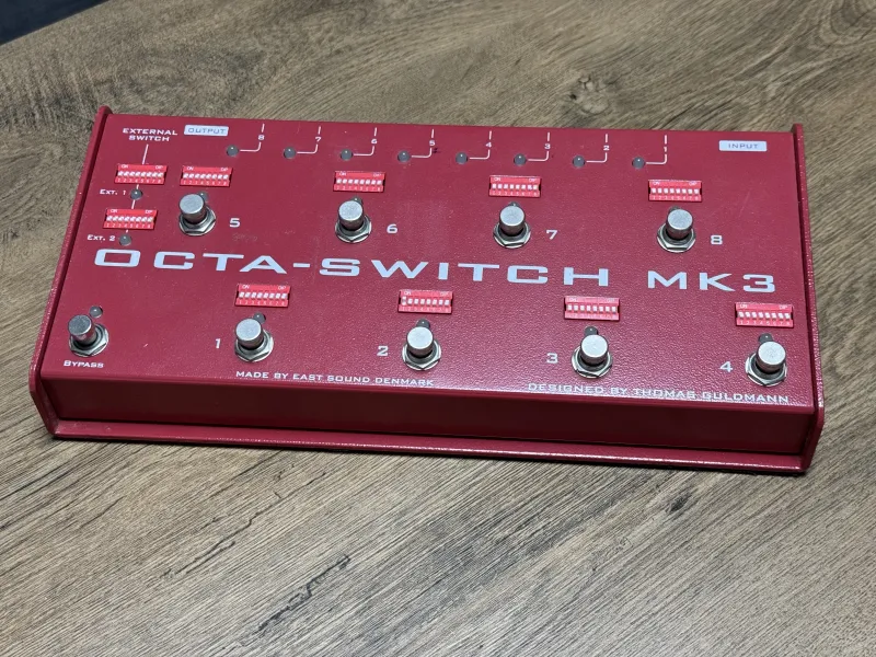 Carl Martin Octa-Switch MK3 Pedal