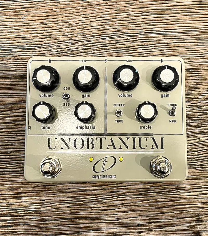 Crazy Tube Circuits Unobtanium Amp Sim Overdrive