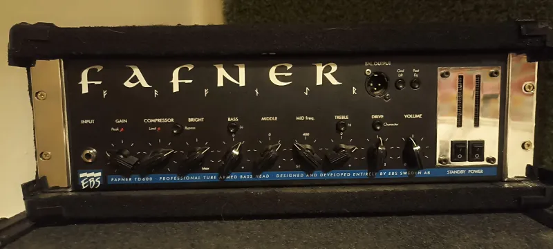 EBS Fafner Bass guitar amplifier