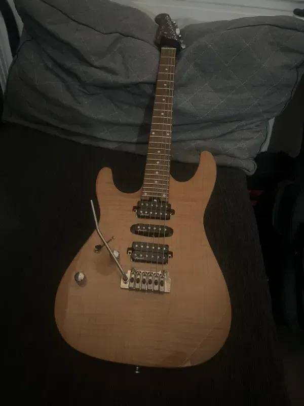 Harley Benton Fusion II Roasted HSH Left handed electric guitar