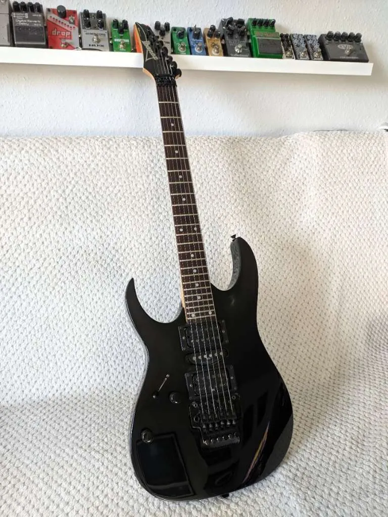 Ibanez 1994 RG470L BK Samick - Korea Ľavá elektrická gitara