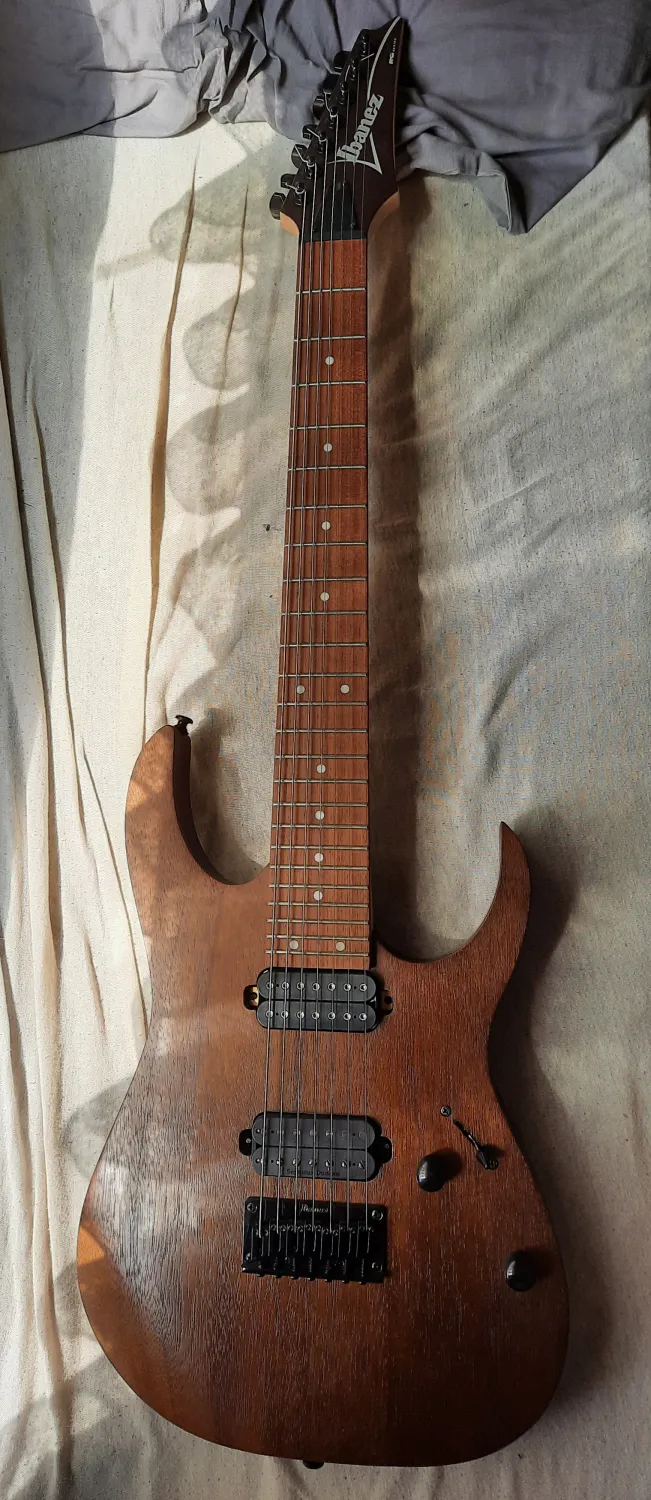 Ibanez RG7421 + Duncan Nazgul Electric guitar 7 strings