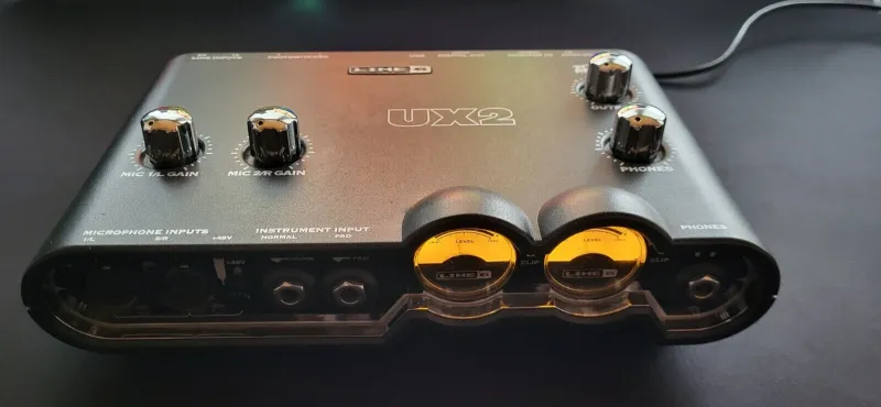 Line6 Pod Studio UX2 USB-s  külső hangkártya External sound card