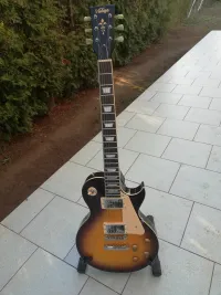 Vintage V100 Flame Iced Tea Guitarra eléctrica [February 1, 2025, 7:21 pm]