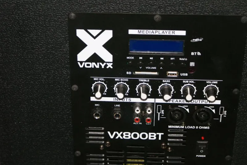 - Vonyx VX800BT 800W-os szett 2.1 Active speaker
