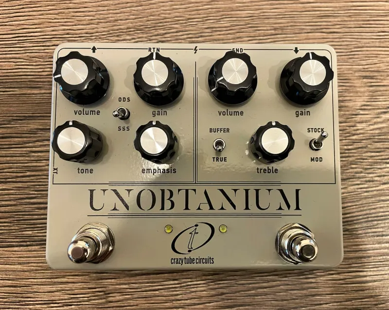 Crazy Tube Circuits Unobtanium Amp Sim Overdrive