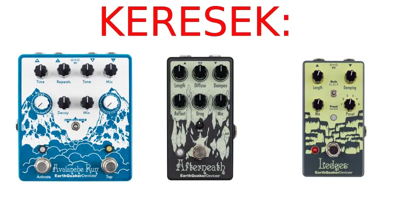 EarthQuaker Devices Avalanche RunAfterneathLedges Pedal