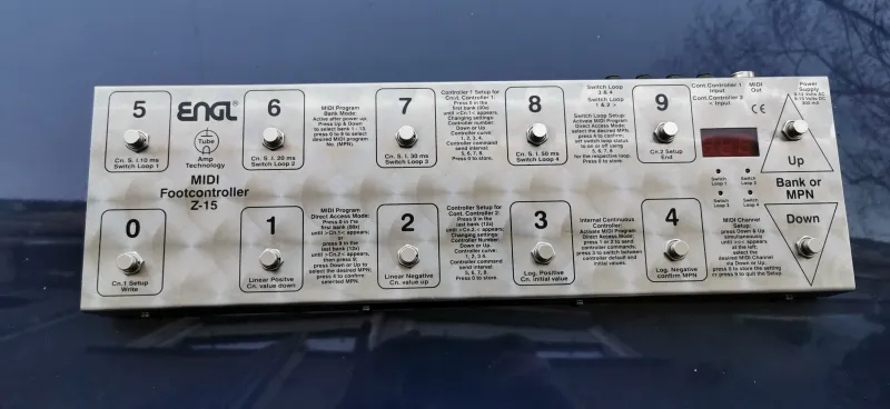 ENGL Z-15 Foot control switch