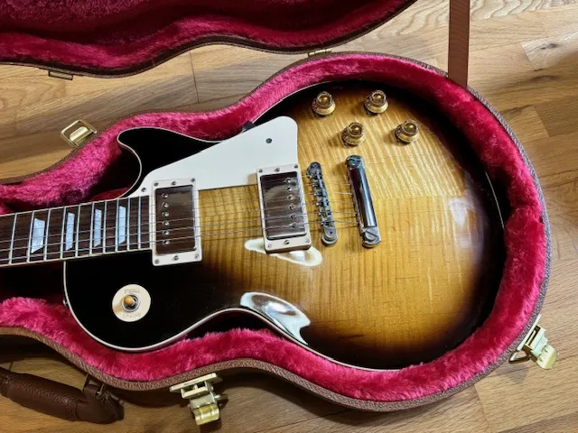 Gibson Les Paul Standard 50s Tobacco Sunburst 2023 Elektromos gitár