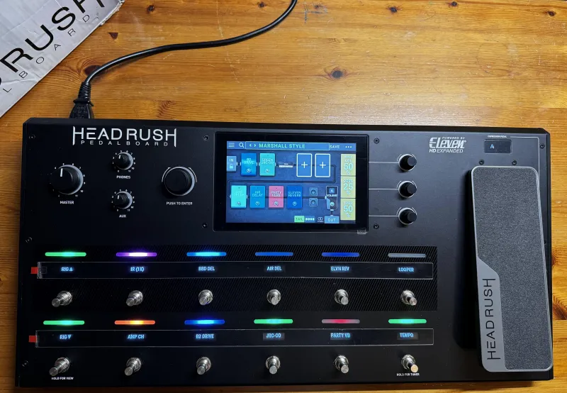 Headrush Pedalboard Multiefekt