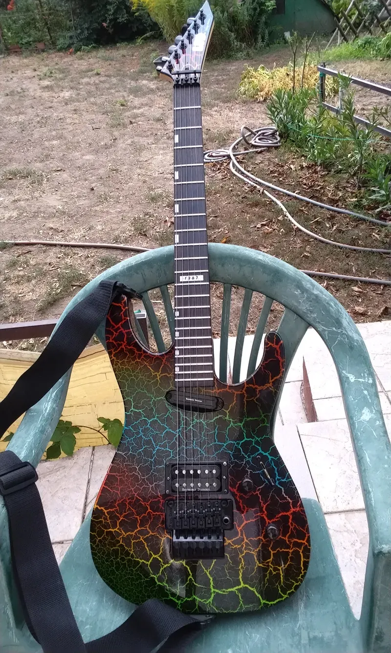 LTD Mirage Deluxe 87 RBCRK Korea új garis Elektromos gitár