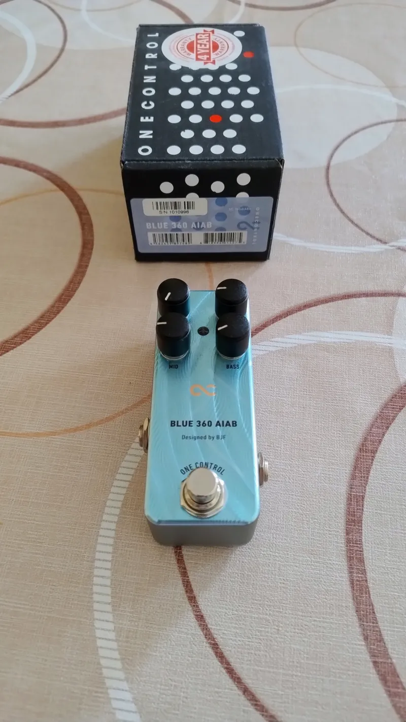 One Control BLUE 360 AIAB Basspedal