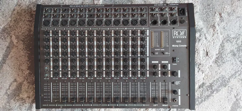Ross 12x2 Mixing Console Mixing desk
