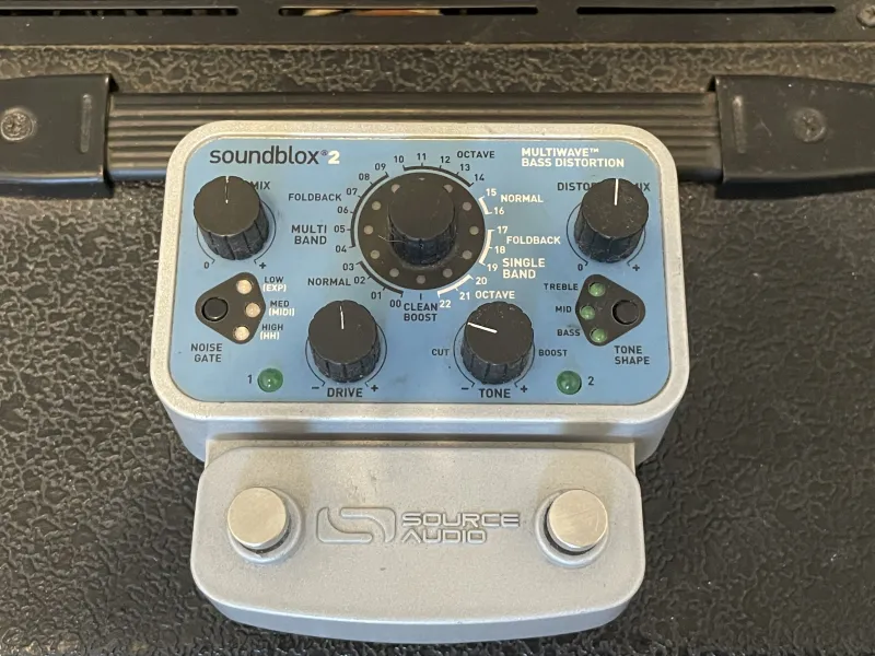 Source Audio Soundblox 2 Multiwave bass distortion Basszusgitár torzító