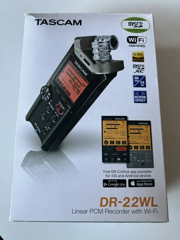 Tascam DR-22WL Digital Aufnehmer