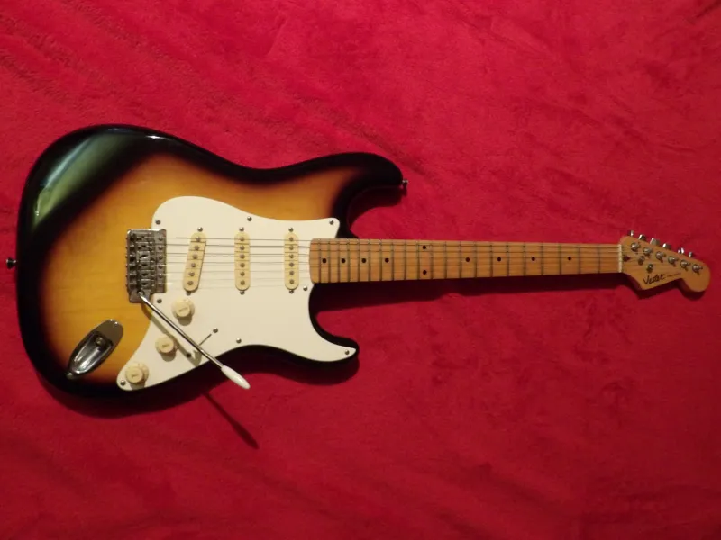  Strat Korea 1980s Elektromos gitár