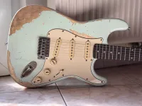 Handmade Surf Green Relic Stratocaster