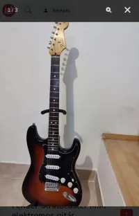 Fender Stratocaster MiM Elektromos gitár - Siroki laszlo [Tegnap, 18:18]