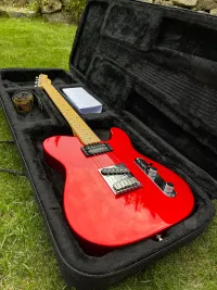 Fender American Telecaster HS 2002 Chrome Red RAR Fender American Telecaster HS 2002 Chrome Red RAR